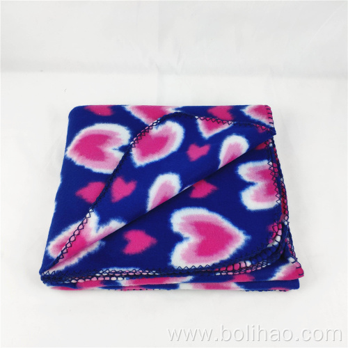 Wholesale Price Sublimation Fleece Throw Blanket Fleece Blanket Bed